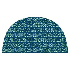 Navy Love Kisses Anti Scalding Pot Cap by GardenOfOphir