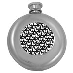 Pattern 322 Round Hip Flask (5 oz) Front