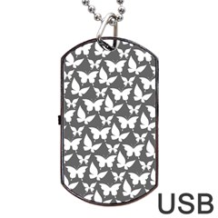 Pattern 323 Dog Tag Usb Flash (one Side) by GardenOfOphir