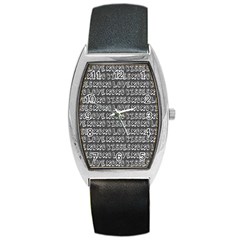 Pattern 321 Barrel Style Metal Watch by GardenOfOphir