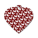 Pattern 324 Dog Tag Heart (Two Sides) Front