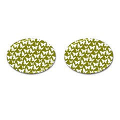 Pattern 325 Cufflinks (oval) by GardenOfOphir