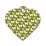 Pattern 325 Dog Tag Heart (Two Sides) Front