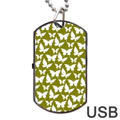 Pattern 325 Dog Tag Usb Flash (one Side) by GardenOfOphir