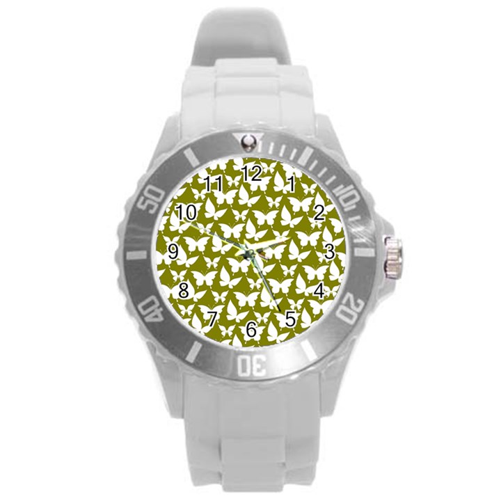 Pattern 325 Round Plastic Sport Watch (L)