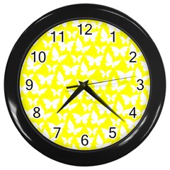 Pattern 326 Wall Clock (black) by GardenOfOphir