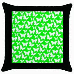 Pattern 328 Throw Pillow Case (black)