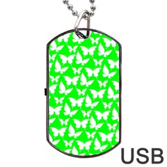 Pattern 328 Dog Tag Usb Flash (one Side) by GardenOfOphir