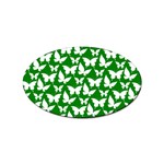 Pattern 327 Sticker Oval (100 pack) Front