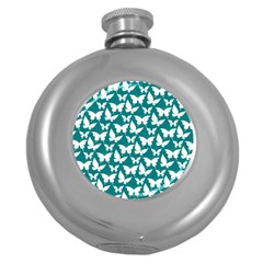 Pattern 329 Round Hip Flask (5 Oz) by GardenOfOphir