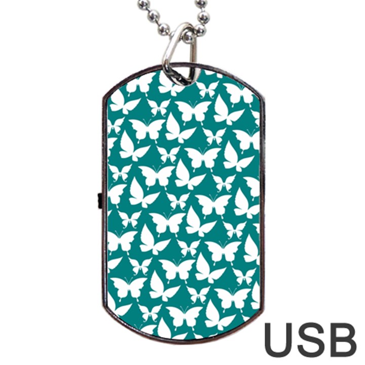 Pattern 329 Dog Tag USB Flash (One Side)