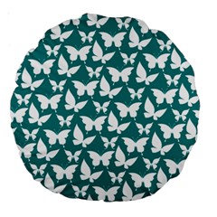 Pattern 329 Large 18  Premium Round Cushions by GardenOfOphir