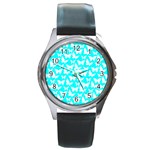 Pattern 330 Round Metal Watch Front