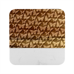 Pattern 331 Marble Wood Coaster (square) by GardenOfOphir