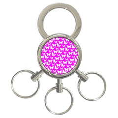 Pattern 334 3-ring Key Chain