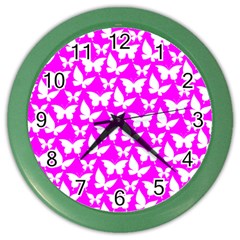 Pattern 334 Color Wall Clock by GardenOfOphir