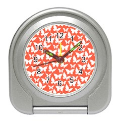 Pattern 337 Travel Alarm Clock by GardenOfOphir