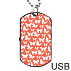 Pattern 337 Dog Tag Usb Flash (two Sides) by GardenOfOphir