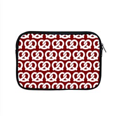 Red Pretzel Illustrations Pattern Apple Macbook Pro 15  Zipper Case by GardenOfOphir