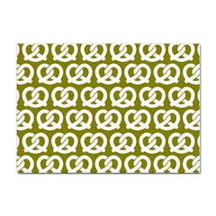 Olive Pretzel Illustrations Pattern Sticker A4 (100 Pack) by GardenOfOphir