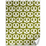 Olive Pretzel Illustrations Pattern Canvas 12  x 16  11.86 x15.41  Canvas - 1