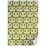 Olive Pretzel Illustrations Pattern Canvas 20  x 30  19.62 x28.9  Canvas - 1