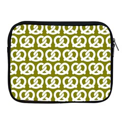 Olive Pretzel Illustrations Pattern Apple Ipad 2/3/4 Zipper Cases by GardenOfOphir