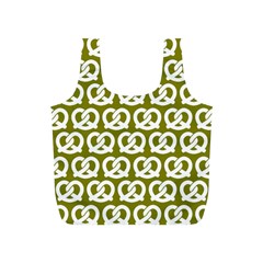 Olive Pretzel Illustrations Pattern Full Print Recycle Bag (s) by GardenOfOphir