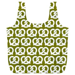 Olive Pretzel Illustrations Pattern Full Print Recycle Bag (xl) by GardenOfOphir