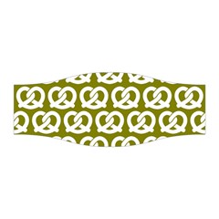 Olive Pretzel Illustrations Pattern Stretchable Headband by GardenOfOphir