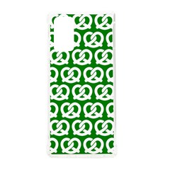 Green Pretzel Illustrations Pattern Samsung Galaxy Note 20 Tpu Uv Case