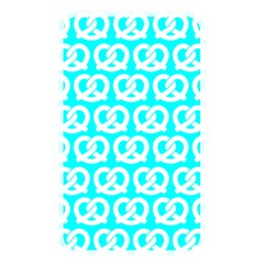 Aqua Pretzel Illustrations Pattern Memory Card Reader (rectangular) by GardenOfOphir