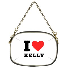 I Love Kelly  Chain Purse (one Side) by ilovewhateva