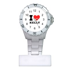 I Love Kelly  Plastic Nurses Watch by ilovewhateva