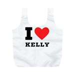 I love Kelly  Full Print Recycle Bag (M) Front