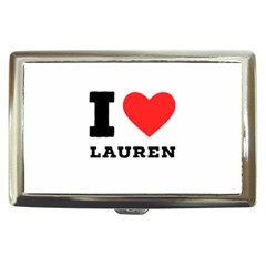 I Love Lauren Cigarette Money Case by ilovewhateva