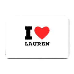 I Love Lauren Small Doormat by ilovewhateva