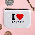 I love lauren Mini Coin Purse Front