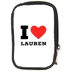 I Love Lauren Compact Camera Leather Case by ilovewhateva