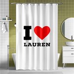 I love lauren Shower Curtain 48  x 72  (Small)  Curtain(48  X 72 ) - 42.18 x64.8  Curtain(48  X 72 )