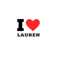 I Love Lauren Play Mat (rectangle) by ilovewhateva