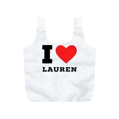 I Love Lauren Full Print Recycle Bag (s) by ilovewhateva