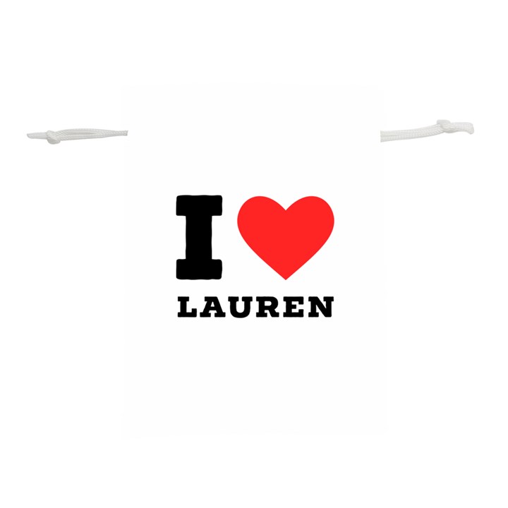 I love lauren Lightweight Drawstring Pouch (M)