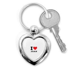 I Love Joan  Key Chain (heart) by ilovewhateva