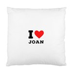 I love Joan  Standard Cushion Case (Two Sides) Back