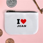 I love Joan  Mini Coin Purse Front