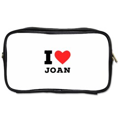 I Love Joan  Toiletries Bag (two Sides) by ilovewhateva