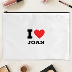 I Love Joan  Cosmetic Bag (xxxl) by ilovewhateva