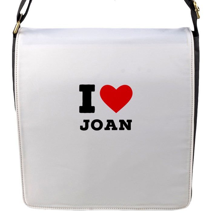 I love Joan  Flap Closure Messenger Bag (S)