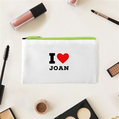 I Love Joan  Cosmetic Bag (xs) by ilovewhateva